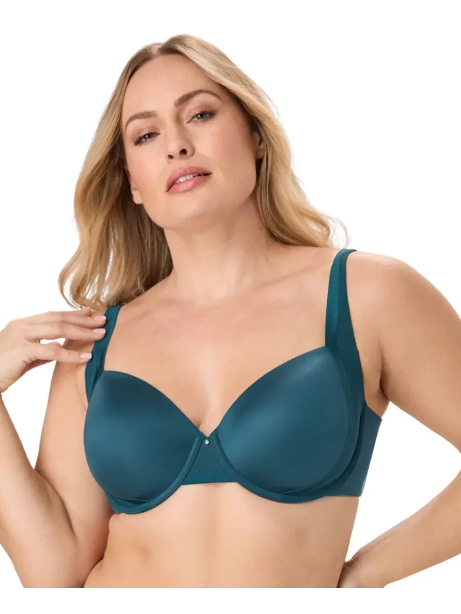 Бюстгальтер T-Shirt с косточками, модель Flawless Fit DF1970 Bali, Sophisticated Teal