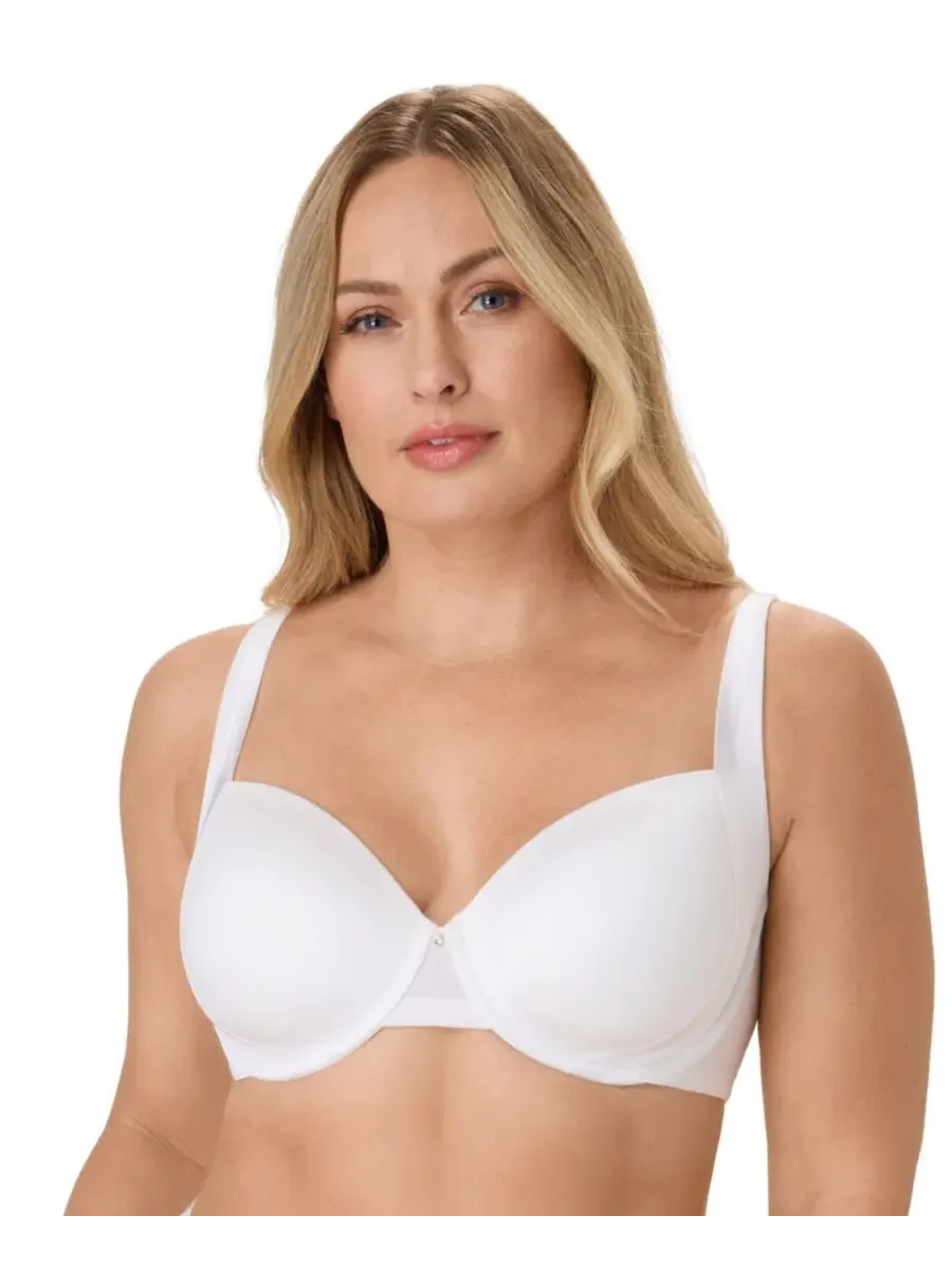 Бюстгальтер T-shirt с косточками, модель Flawless Fit DF1970 Bali — изображение 1 из 7, белый