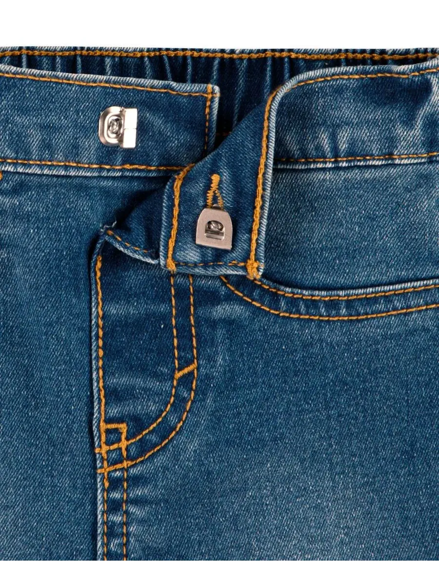 Комплект из футболки и джинсов для мальчика Moto Short-Sleeve Levi's — изображение 4 из 5, золотистый