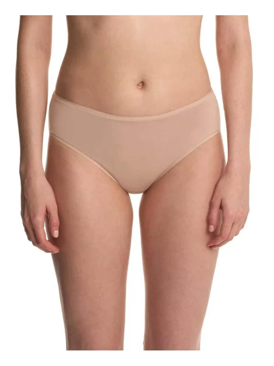 Трусы-хипстеры набор из 2 шт. Bliss Bare Cotton Natori, Lt. Mocha — изображение 2 из 4