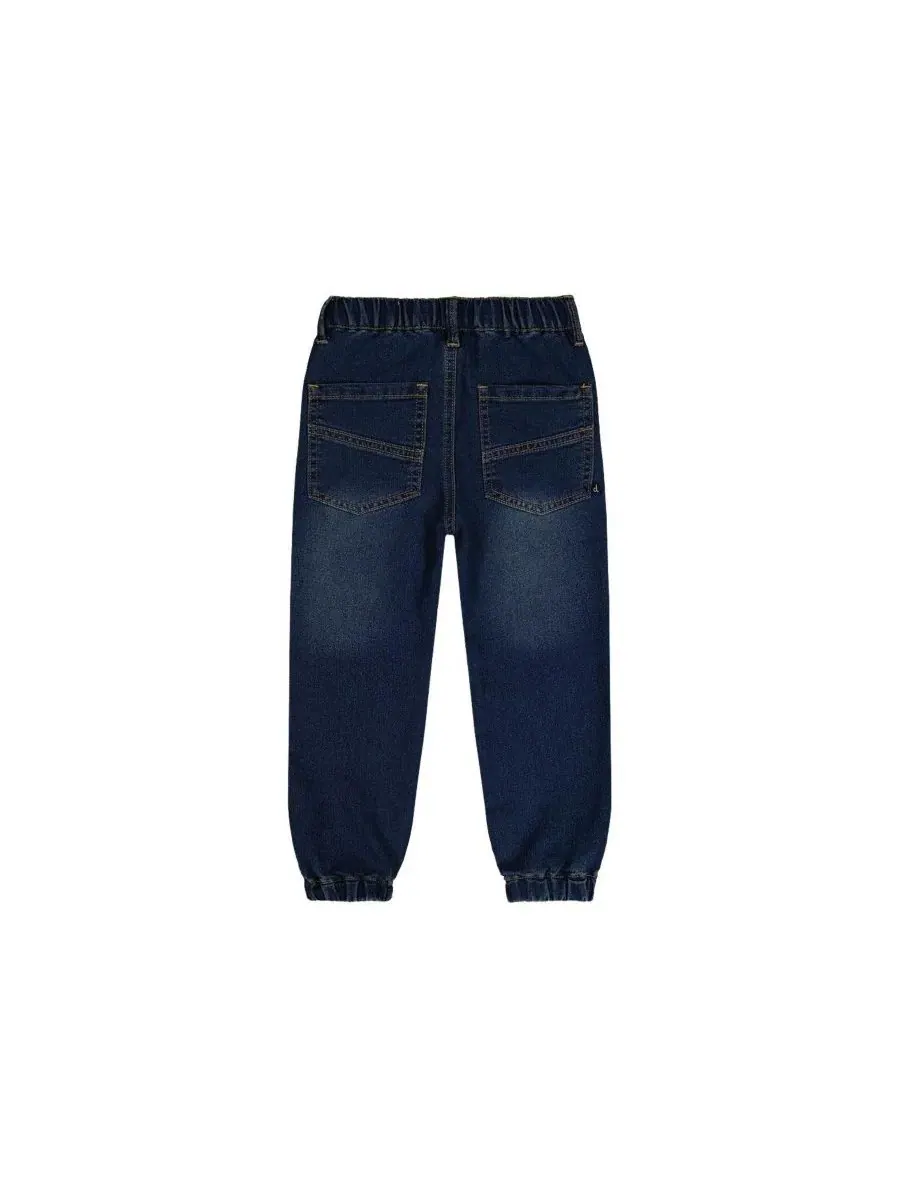 Детские джоггеры из футера с деним-эффектом Boys Must-Haves Deux par Deux — изображение 5 из 5