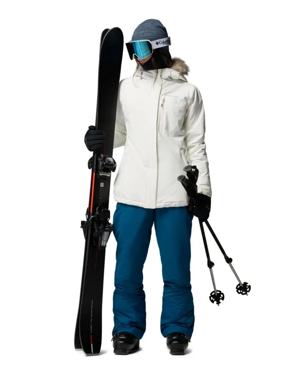 Женская утепленная куртка с капюшоном Ava Alpine II Columbia — изображение 8 из 8, морская соль