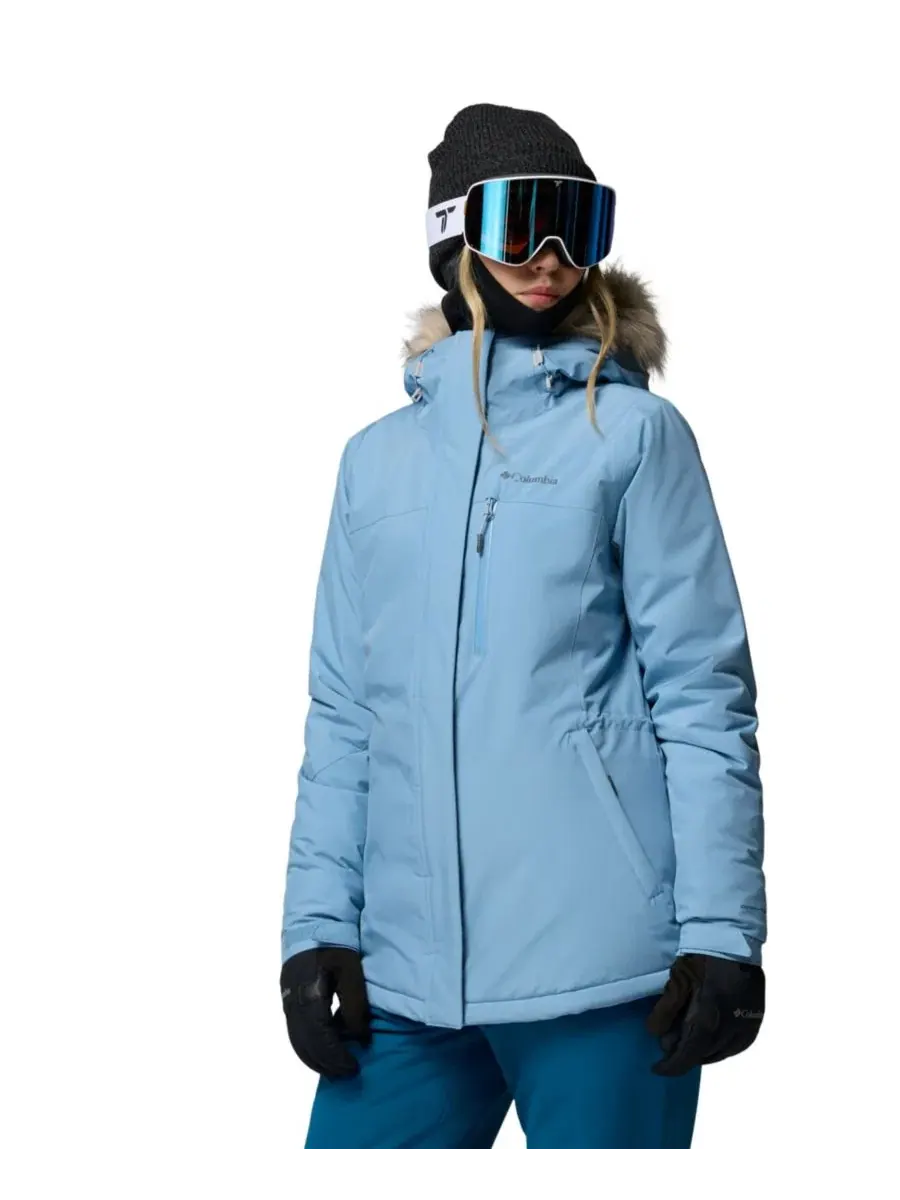Женская утепленная куртка с капюшоном Ava Alpine II Columbia, Rainy Day — изображение 3 из 9
