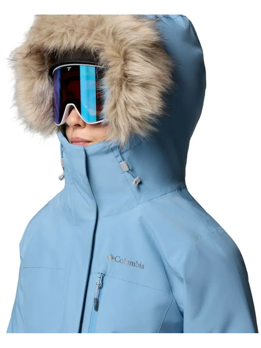 Женская утепленная куртка с капюшоном Ava Alpine II Columbia, Rainy Day — изображение 5 из 9