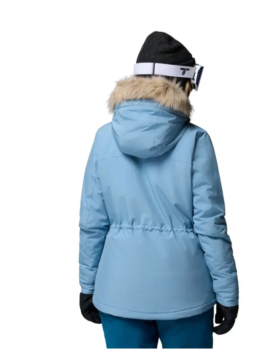 Женская утепленная куртка с капюшоном Ava Alpine II Columbia, Rainy Day — изображение 7 из 9