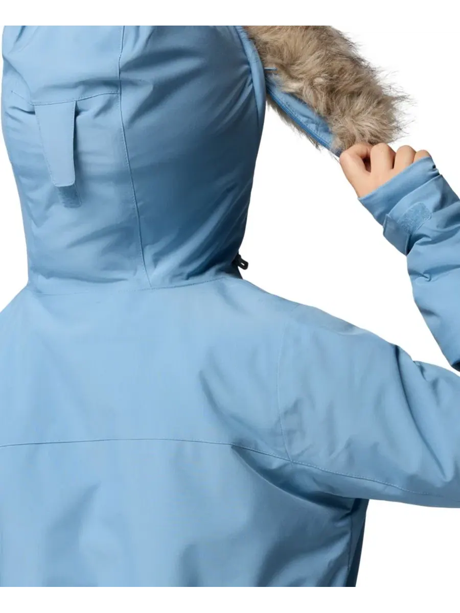 Женская утепленная куртка с капюшоном Ava Alpine II Columbia, Rainy Day — изображение 8 из 9