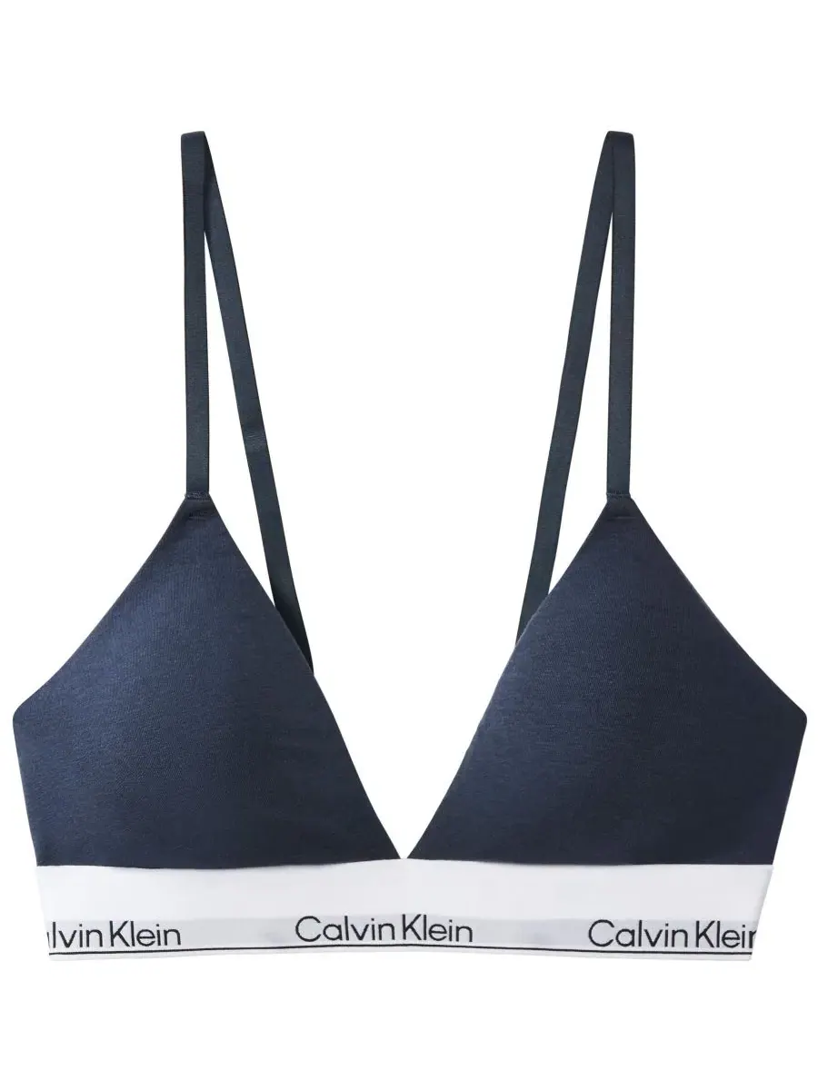 Женский бюстгальтер-треугольник с трусами-бикини Calvin Klein, Speakeasy — изображение 5 из 6
