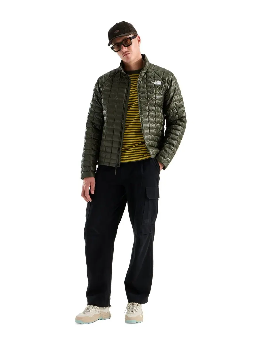 Куртка мужская с утеплителем ThermoBall, модель ThermoBall Zipper Jacket The North Face — изображение 2 из 5, зеленый