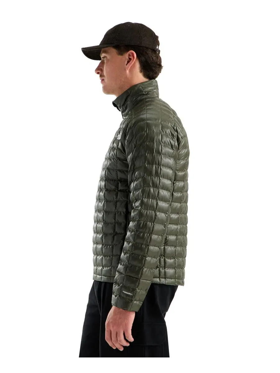 Куртка мужская с утеплителем ThermoBall, модель ThermoBall Zipper Jacket The North Face — изображение 3 из 5, зеленый