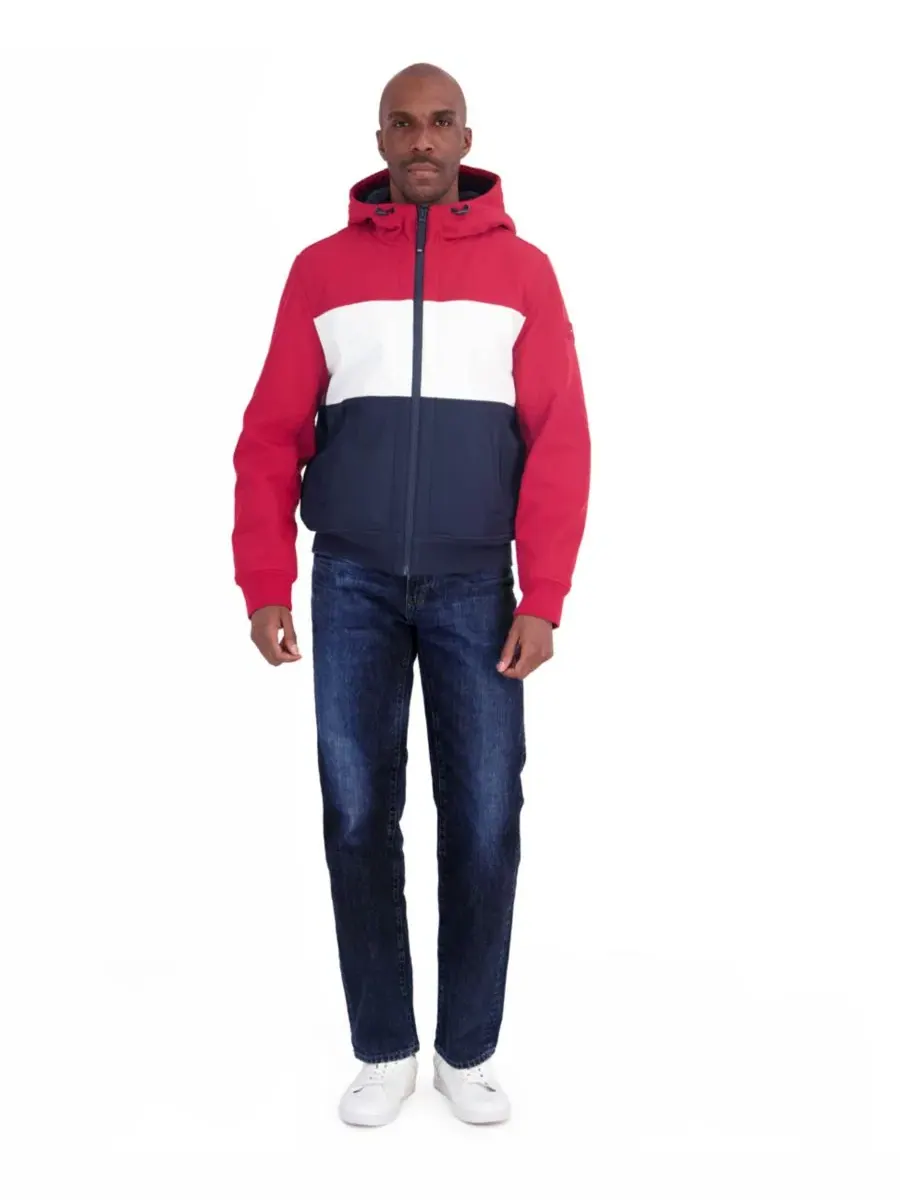 Куртка-бомбер с подкладкой из шерпы, с капюшоном Tommy Hilfiger — изображение 2 из 5