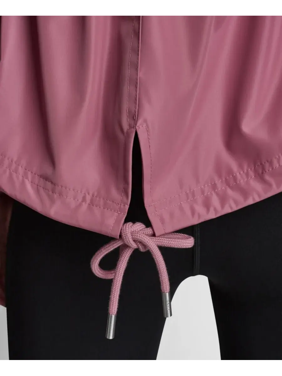 Женская куртка с капюшоном, укороченная, с длинным рукавом DKNY Sport — изображение 4 из 5, розовый