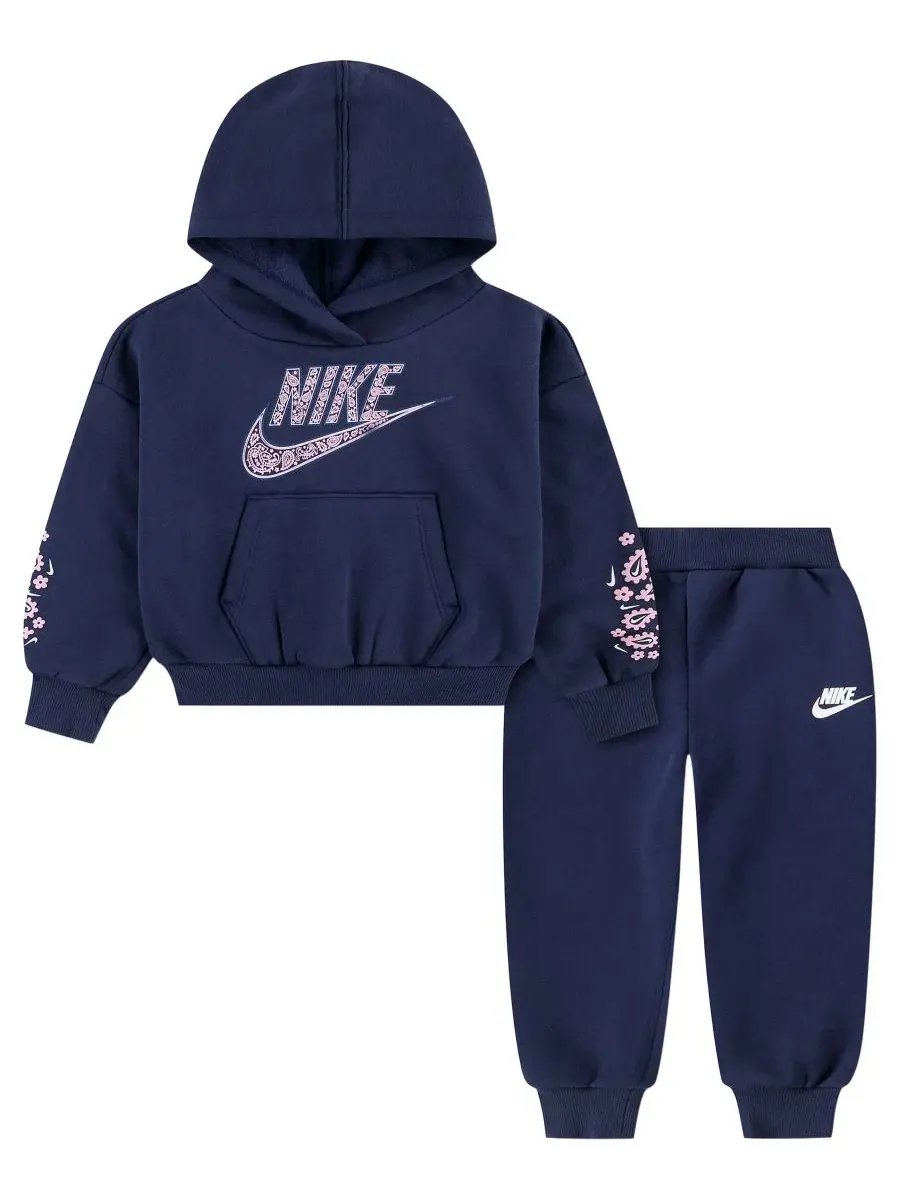 Детский комплект из худи и джоггеров с длинным рукавом, модель Retro Remix Nike