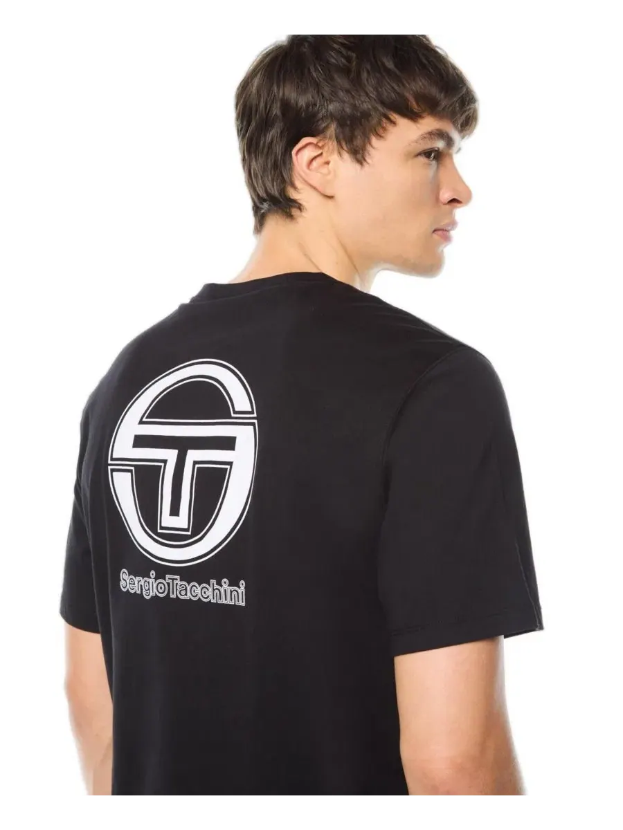 Футболка с коротким рукавом с принтом Cericho Sergio Tacchini — изображение 2 из 5, черный
