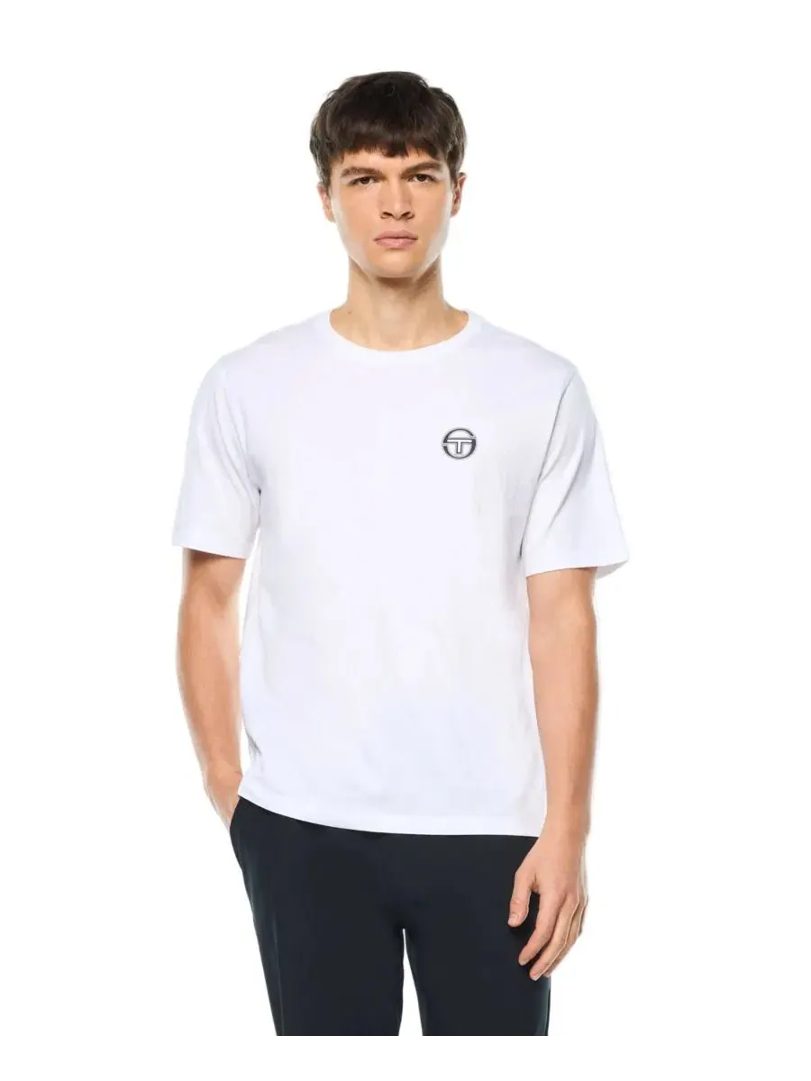 Футболка с коротким рукавом и принтом ST Cericho Sergio Tacchini — изображение 1 из 5, белый