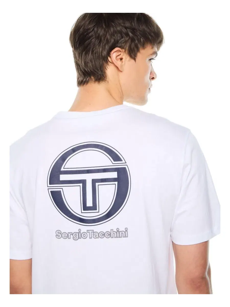Футболка с коротким рукавом и принтом ST Cericho Sergio Tacchini — изображение 2 из 5, белый