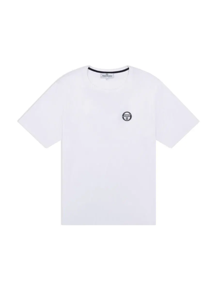 Футболка с коротким рукавом и принтом ST Cericho Sergio Tacchini — изображение 5 из 5, белый