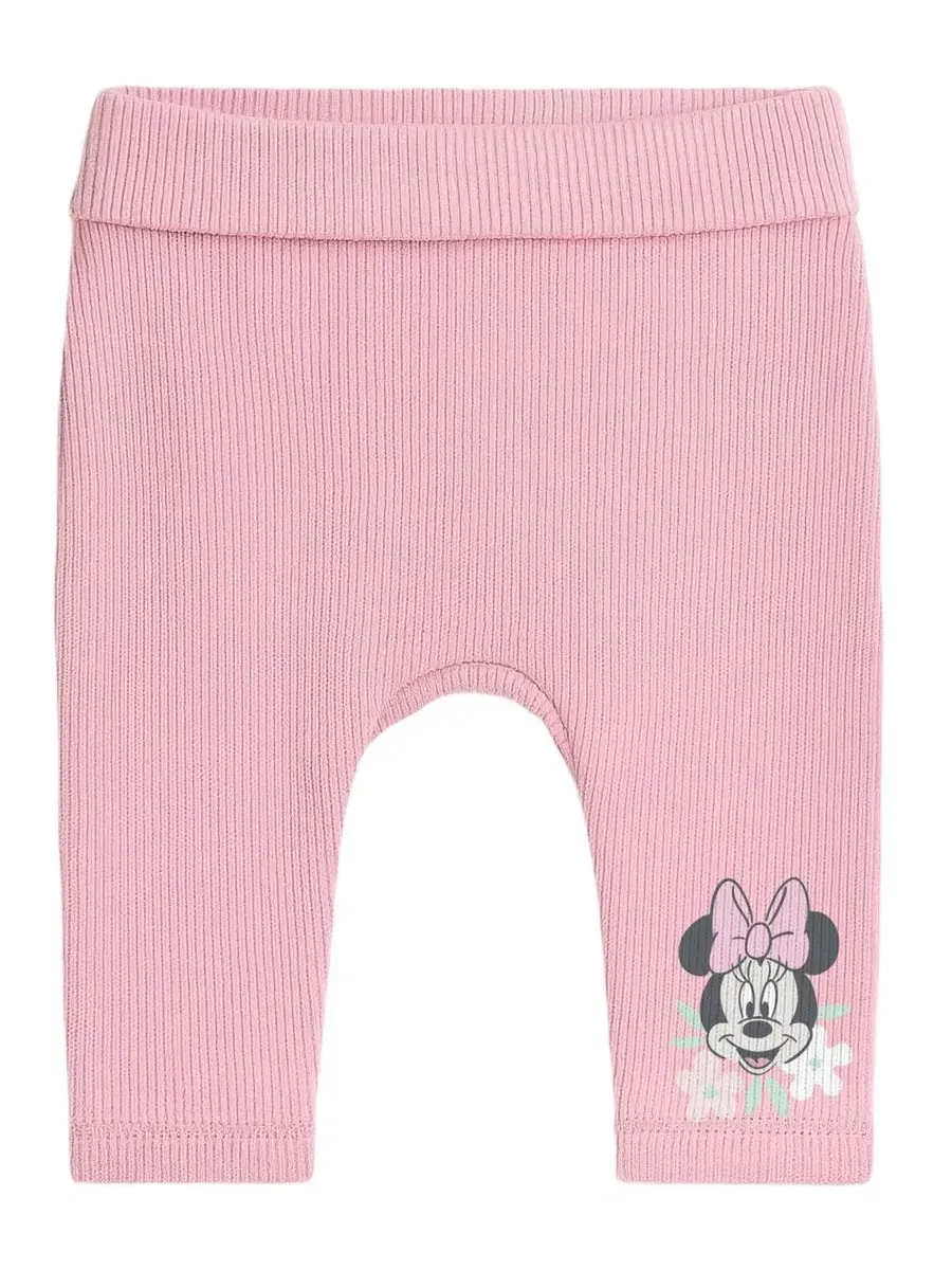 Комплект из 4 предметов Minnie Mouse с курткой, боди и штанами Disney — изображение 6 из 6, розовый