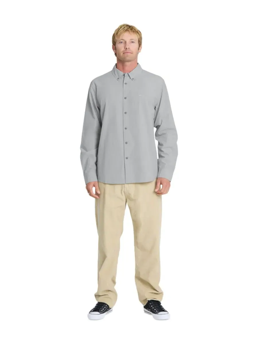 Мужская рубашка Quiksilver Shore Break с пуговицами — изображение 2 из 5, карьерный