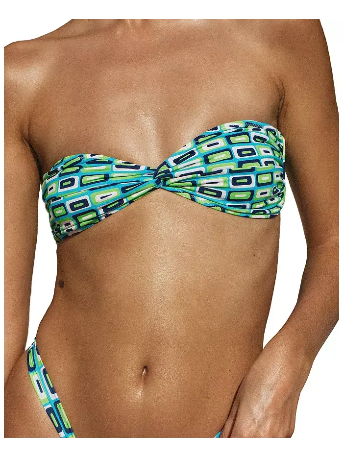 Женский топ Nia Bright Swimwear — серый