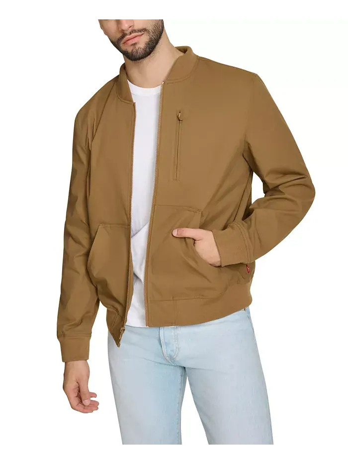 Куртка-бомбер Levi's Military — изображение 1 из 7, коричневый