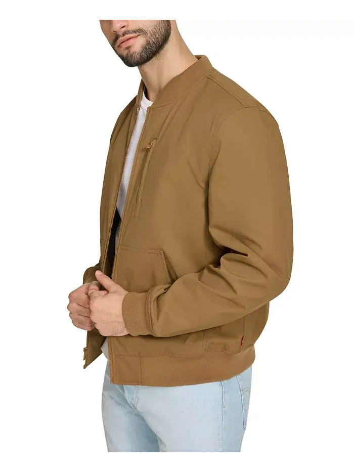 Куртка-бомбер Levi's Military — изображение 5 из 7, коричневый
