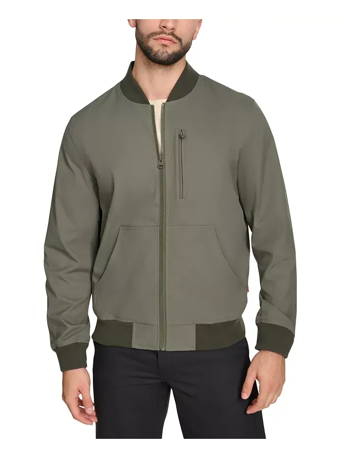Куртка-бомбер Levi's Military — изображение 1 из 6, тимьян
