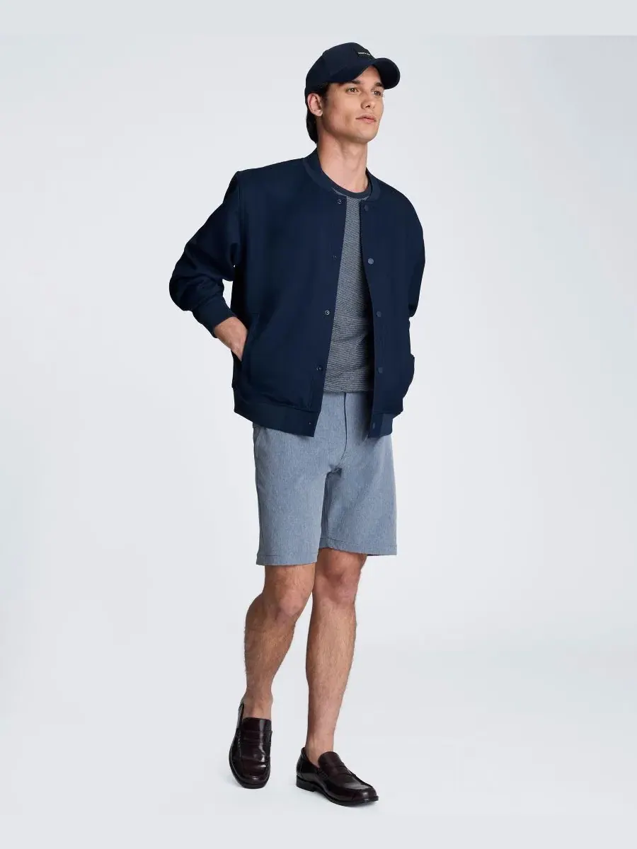 Мужская свободная куртка-бомбер Kenneth Cole — изображение 2 из 4, темно-синий