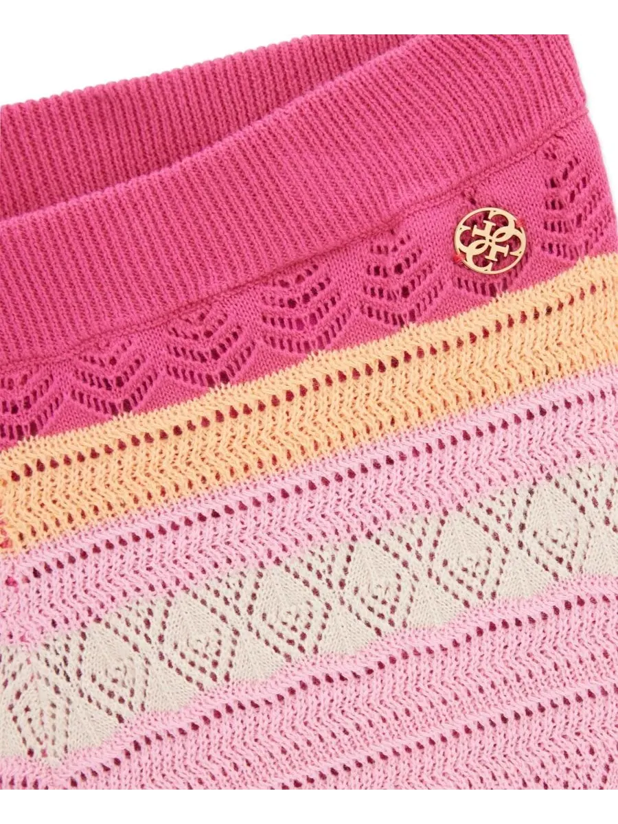 Вязаные крючком брюки-палаццо для девочек 7-16 лет Guess — изображение 3 из 3