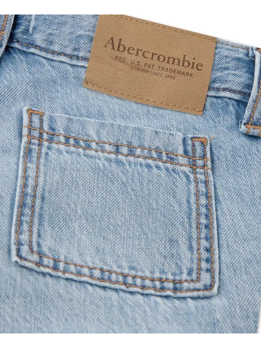 Детские джинсы-карго свободного кроя для мальчиков 2T-5T Abercrombie Kids — изображение 4 из 5, синий