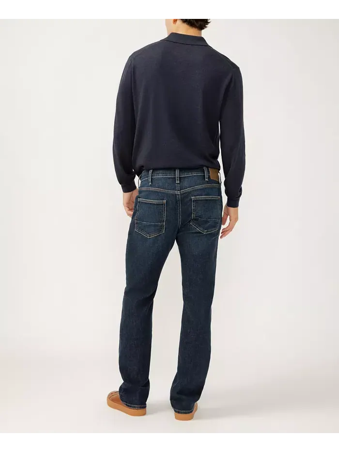 Мужские джинсы Jace Slim Fit Silver Jeans Co. — изображение 4 из 7, синий