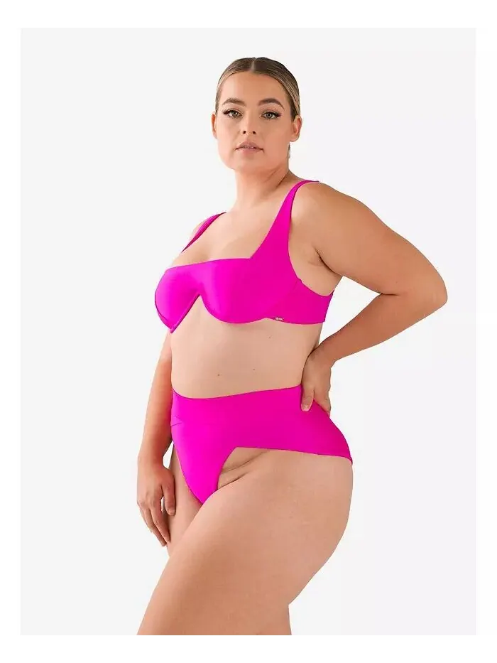 Плавки бикини Aspire для женщин MBM Swim — изображение 3 из 3, маджента