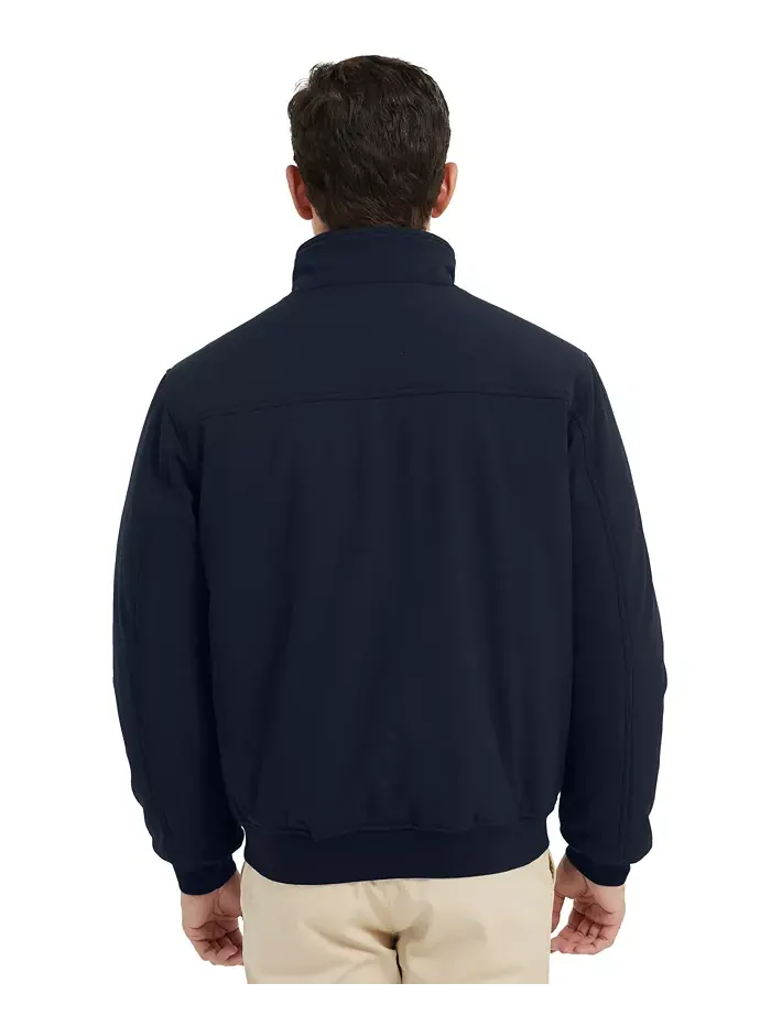 Мужская куртка-бомбер утилитарная Stand Collor Softshell Hawke & Co. — изображение 4 из 4, синий