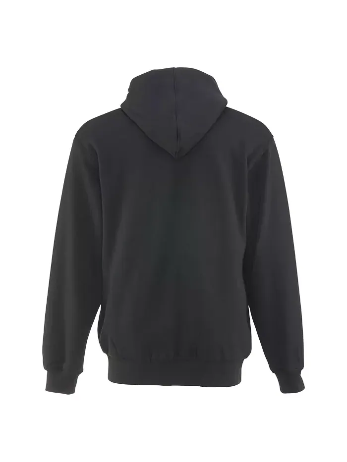 Утепленная толстовка с капюшоном Big & Tall – прочная, теплая, удобная RefrigiWear — изображение 4 из 5, черный
