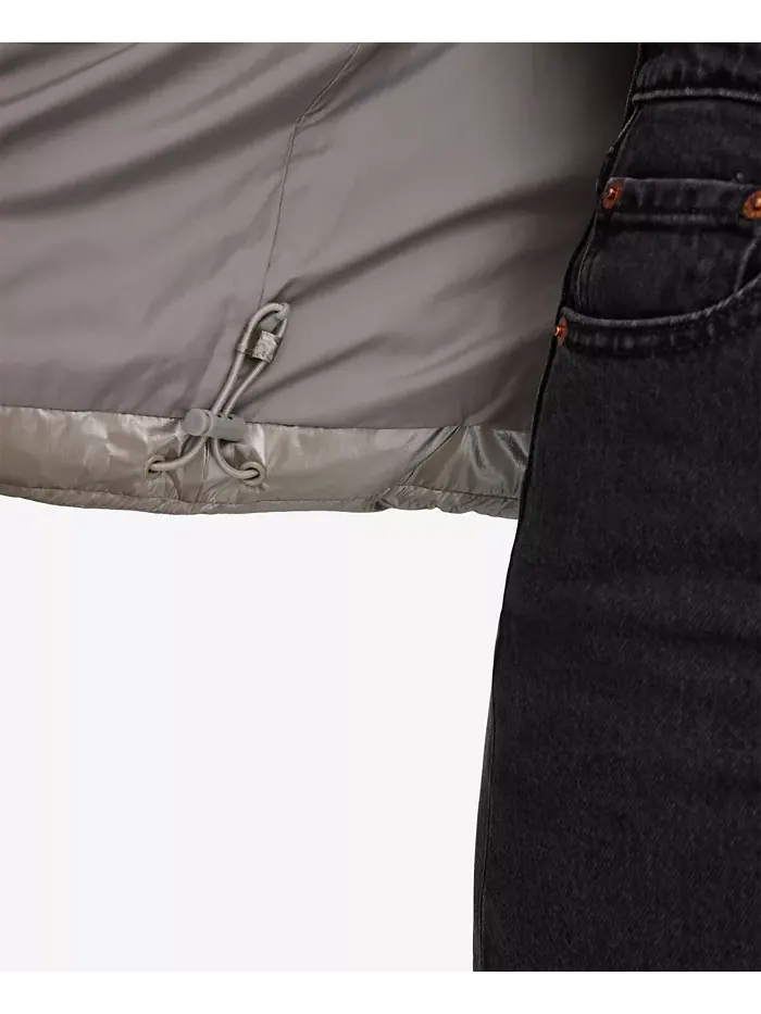 Женская стеганая куртка с капюшоном Puffer Levi's — изображение 14 из 14, черный