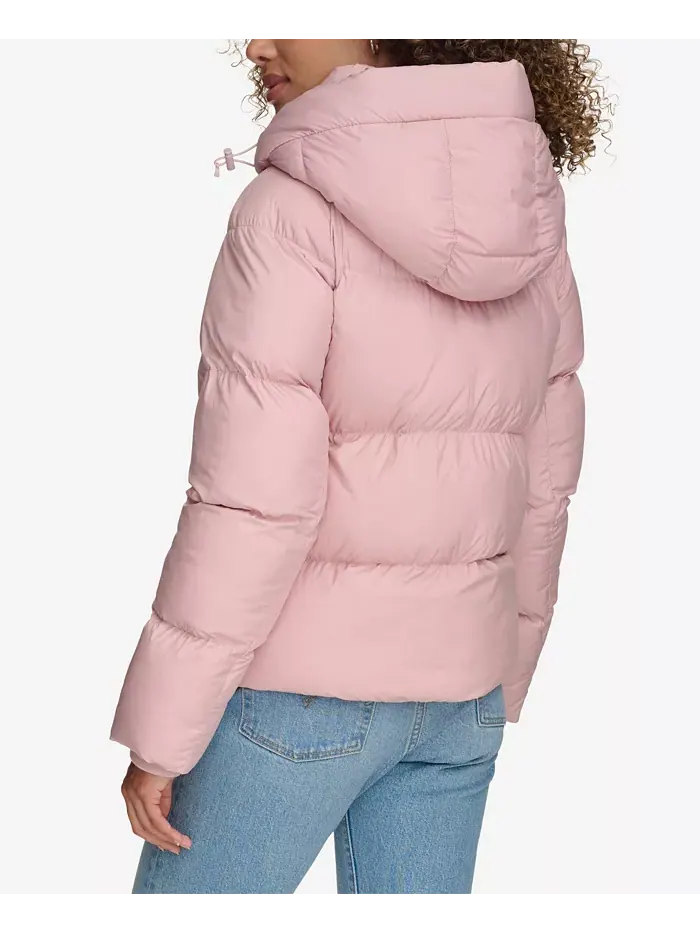 Женская стеганая куртка с капюшоном Puffer Levi's — изображение 3 из 14, мавент