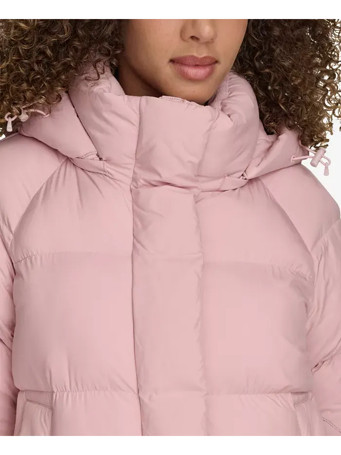 Женская стеганая куртка с капюшоном Puffer Levi's — изображение 7 из 14, мавент