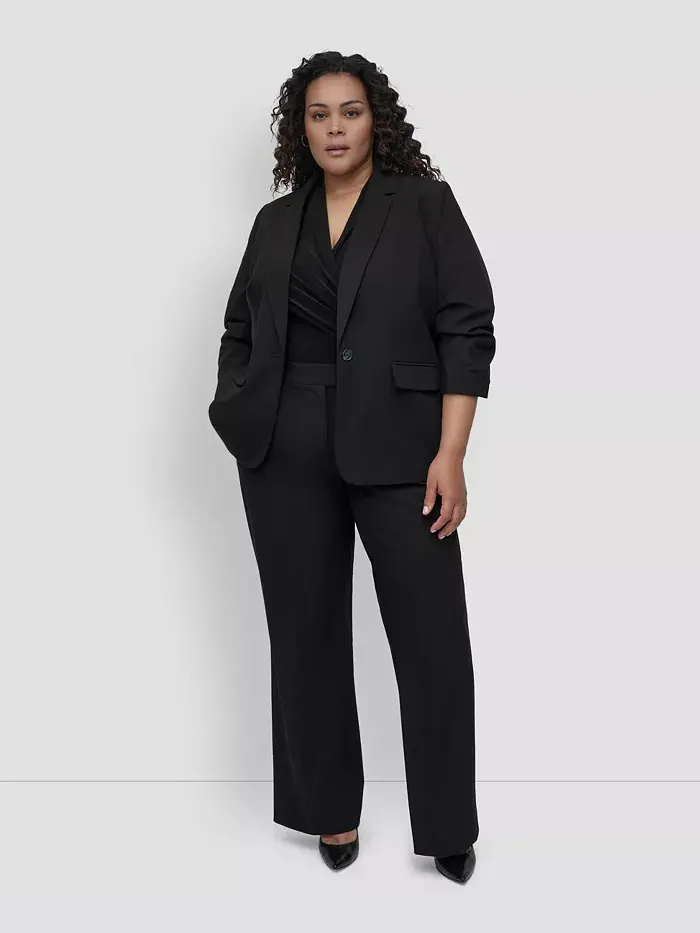 Куртка Madison больших размеров с рукавами 3/4 DKNY