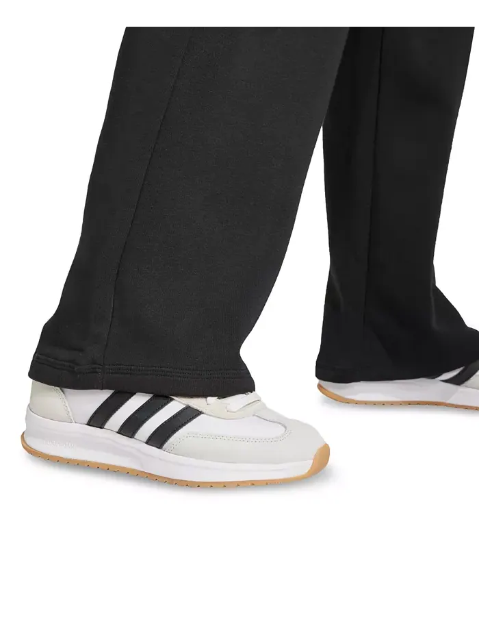 Женские брюки Essentials Feel Cozy Mid-Rise с открытым низом Adidas — изображение 4 из 5, черный