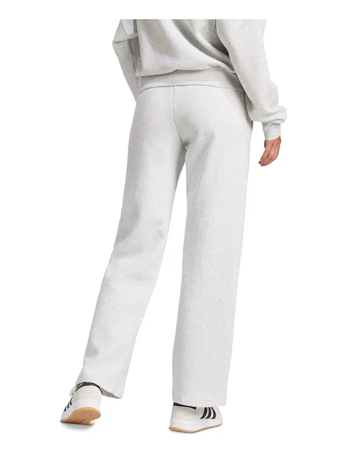 Женские брюки Essentials Feel Cozy Mid-Rise с открытым низом Adidas — изображение 4 из 4, серый