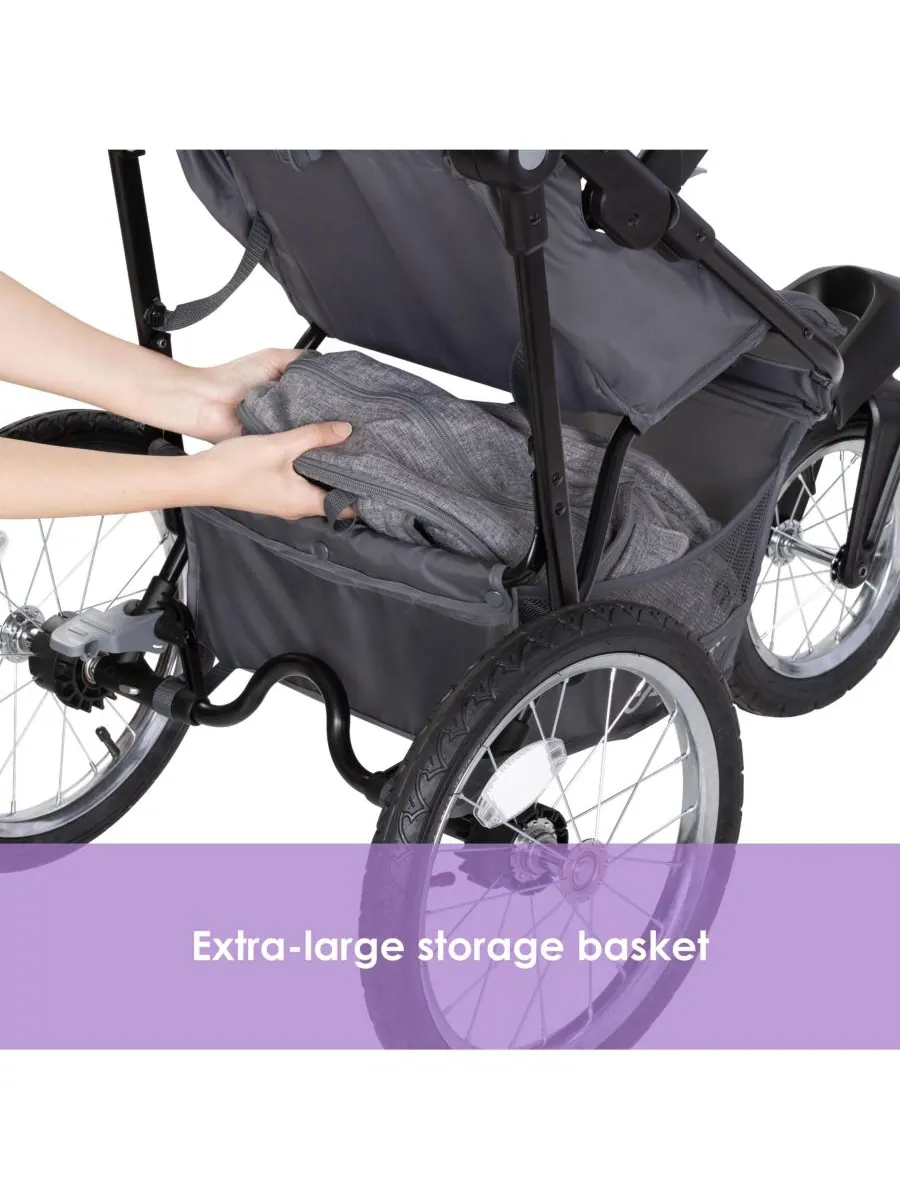 Детские спортивные штаны Baby Journey Jogger - Звездно-серый Baby Trend — изображение 3 из 5