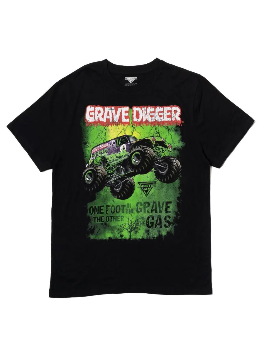 Детская футболка Monster Jam — черный