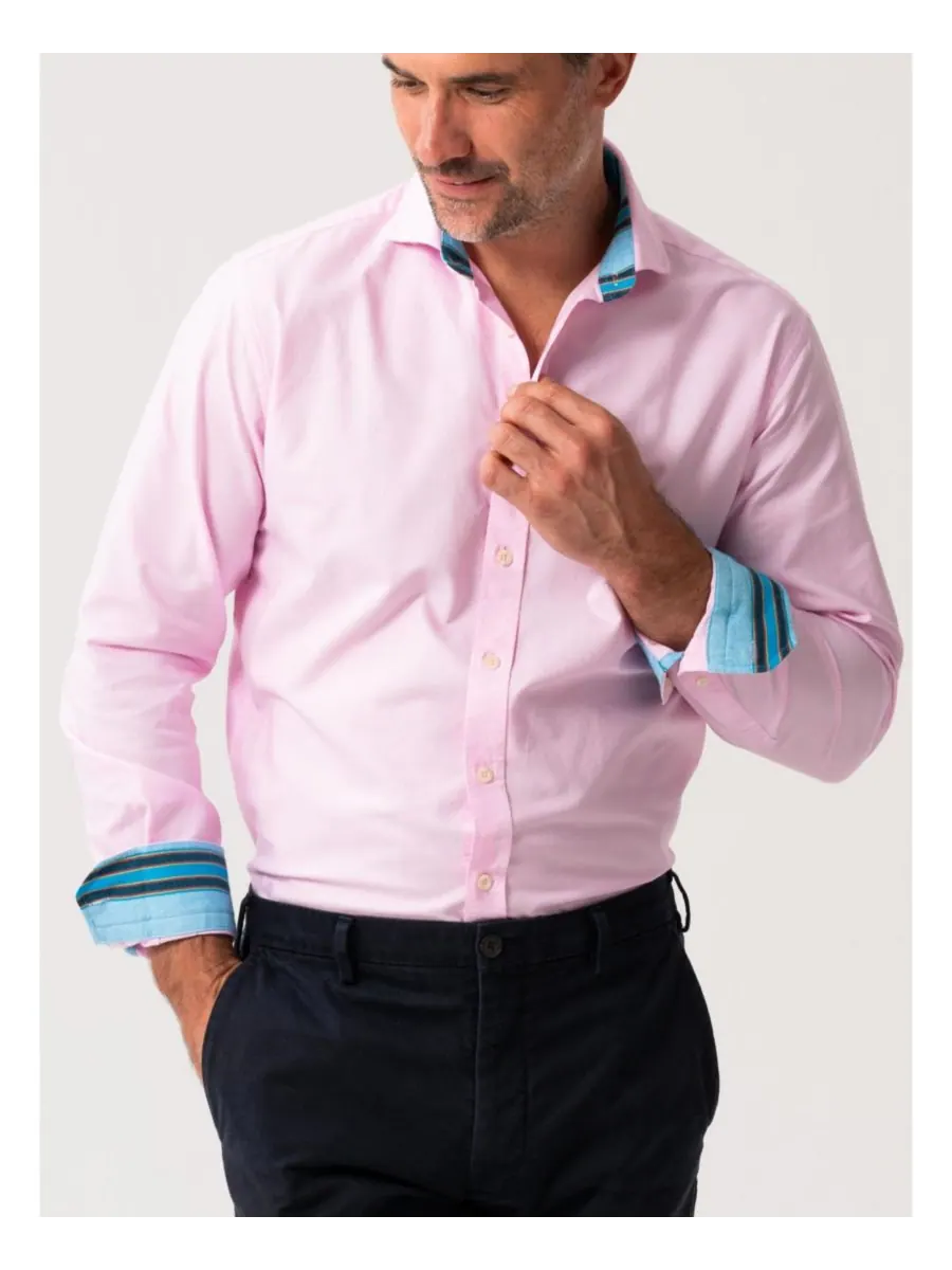 Мужская рубашка на пуговицах Koy Clothing — изображение 1 из 8, розовый