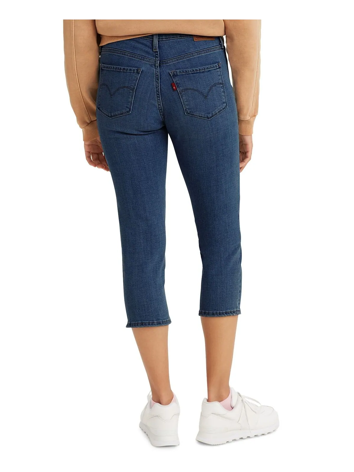 Формирующие обтягивающие брюки-капри Levi's — изображение 3 из 4, мульти