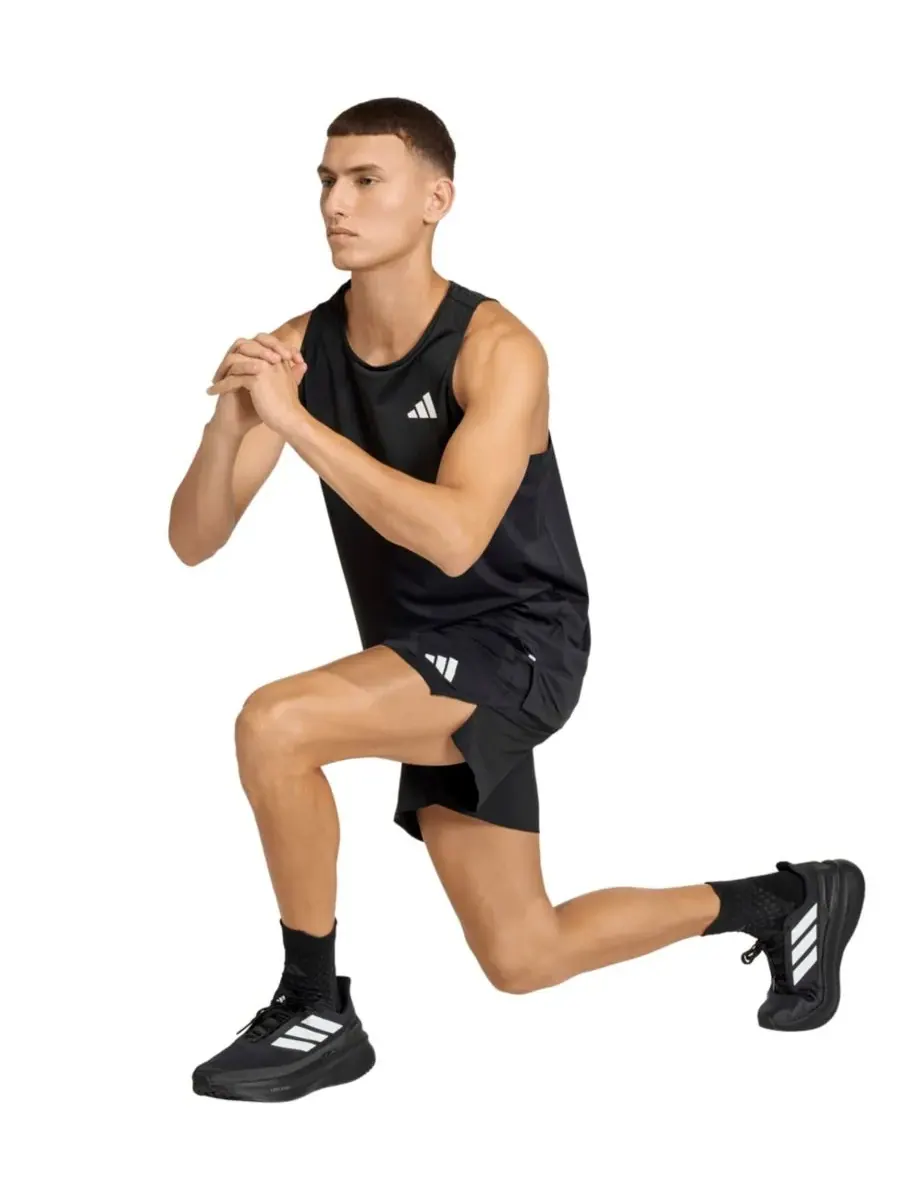 Майка adi365 Running Climacool Iconic Tank Adidas — изображение 2 из 3, черный