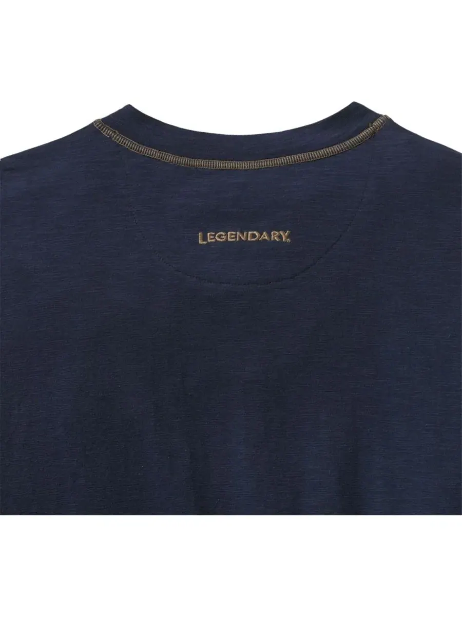 Мужская фланелевая рубашка с длинным рукавом, модель Maverick Slub Henley Legendary Whitetails — изображение 5 из 8