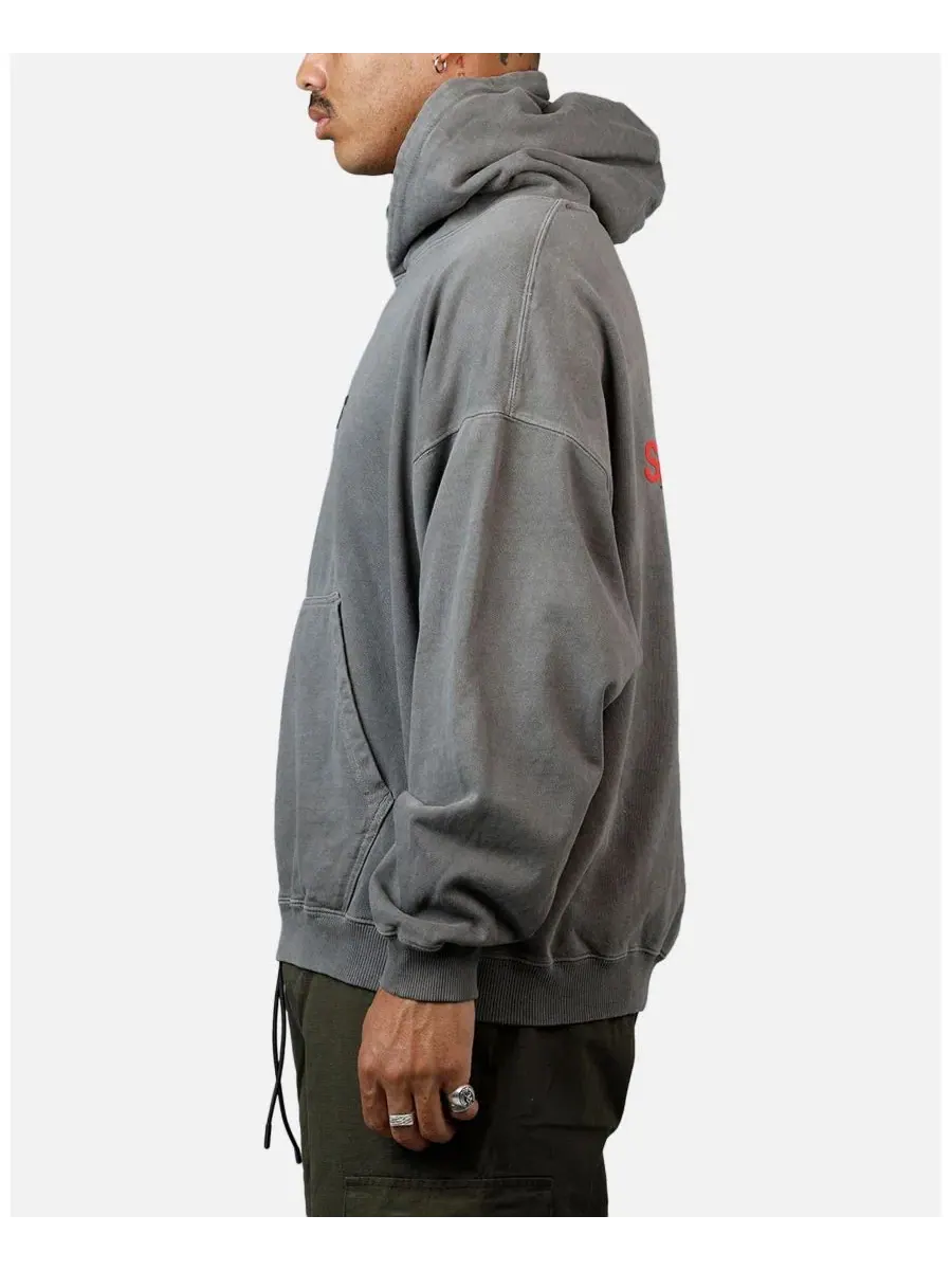 Худи свободного кроя с капюшоном и принтом Memoriam Boxy Hoodie SAINT MORTA — изображение 4 из 6, нет цвета