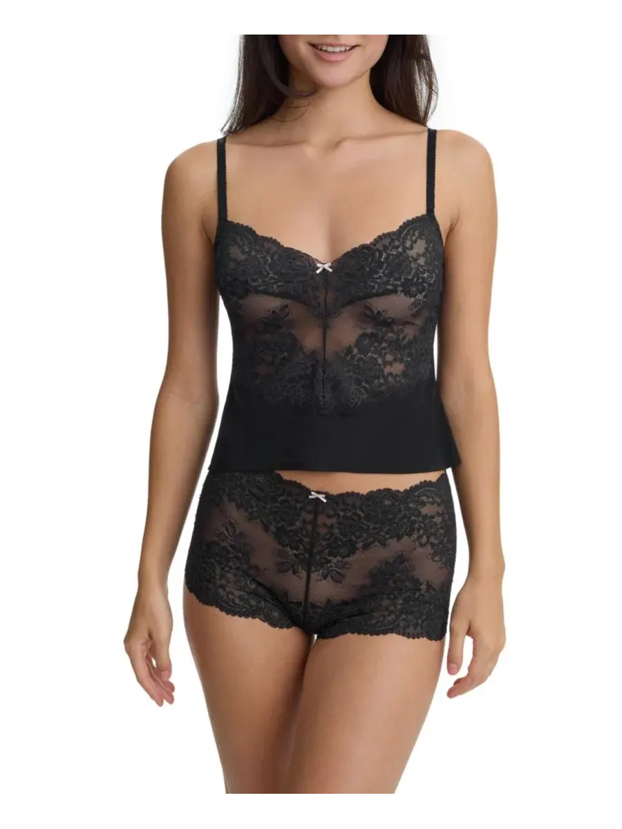 Женская кружевная ками-майка Captivate Lace Cami Skarlett Blue — изображение 4 из 4, черный