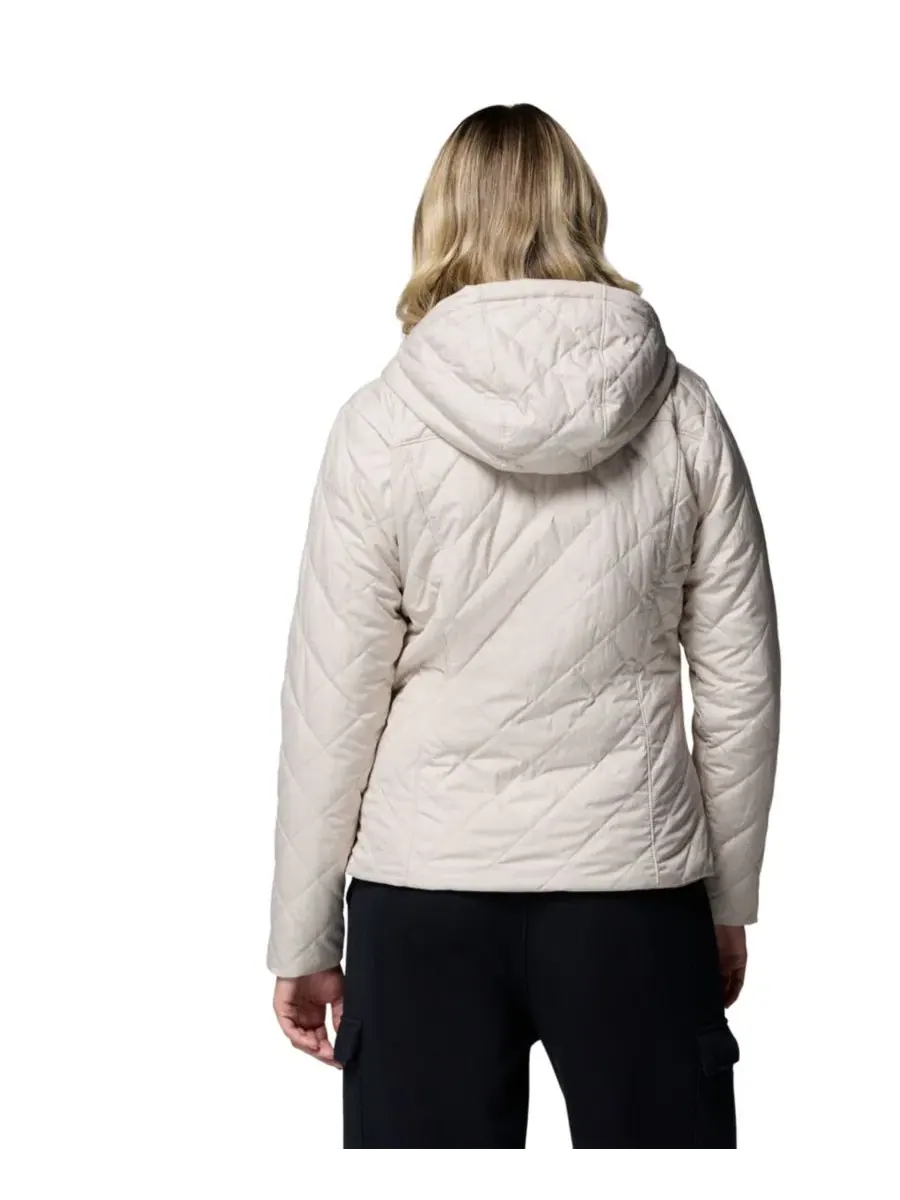 Женская куртка Columbia Copper Crest II Quilted Hooded Jacket — изображение 5 из 7, серый