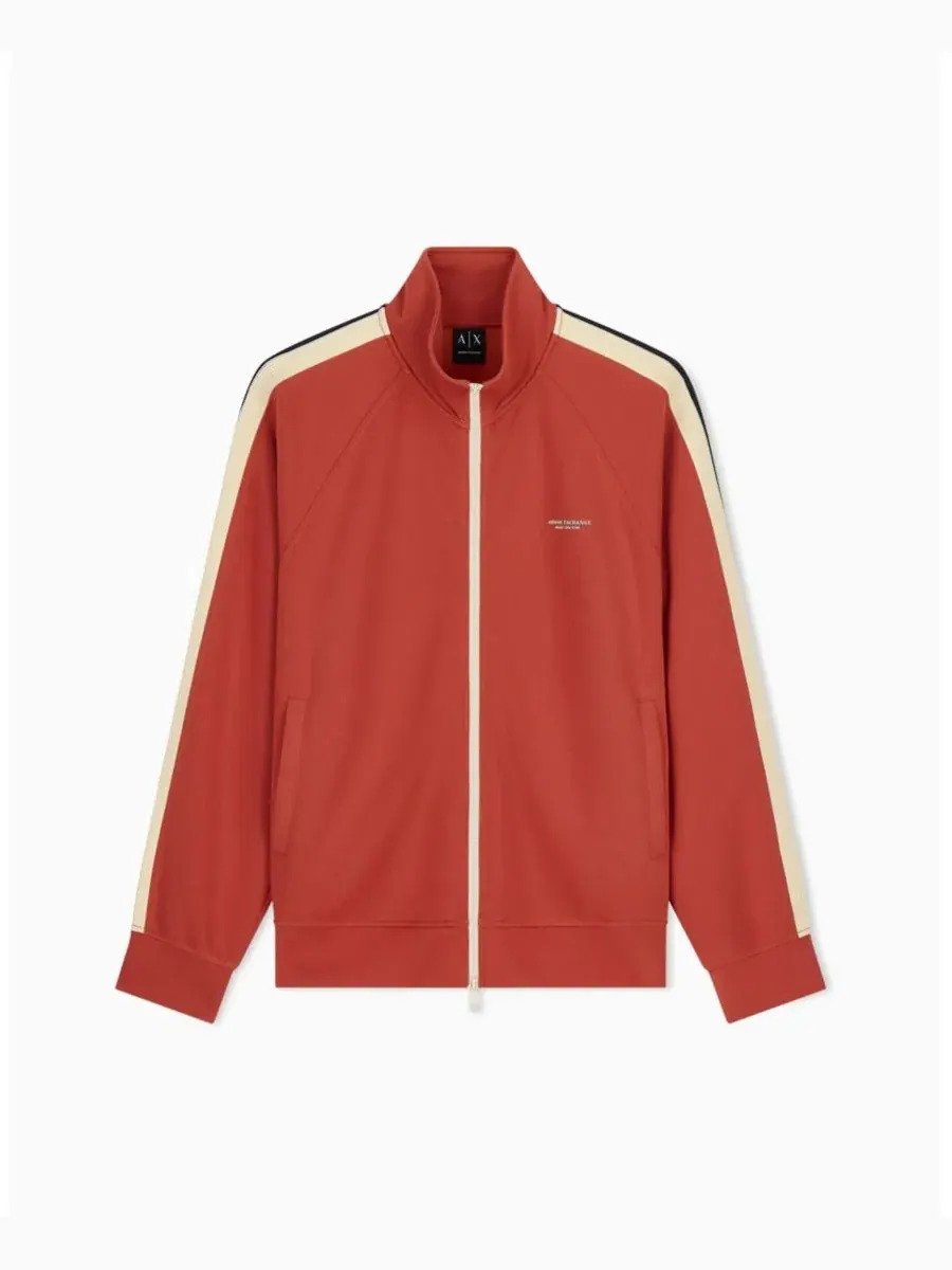 Куртка на молнии с высоким воротником Stretch Modal A|X Armani Exchange — изображение 2 из 6, босса-нова