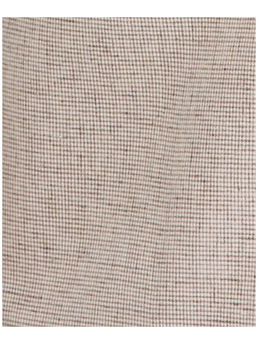 Костюм-двойка slim fit с принтом «Houndstooth» Techni-Cole Kenneth Cole Reaction — изображение 5 из 5, бежевый